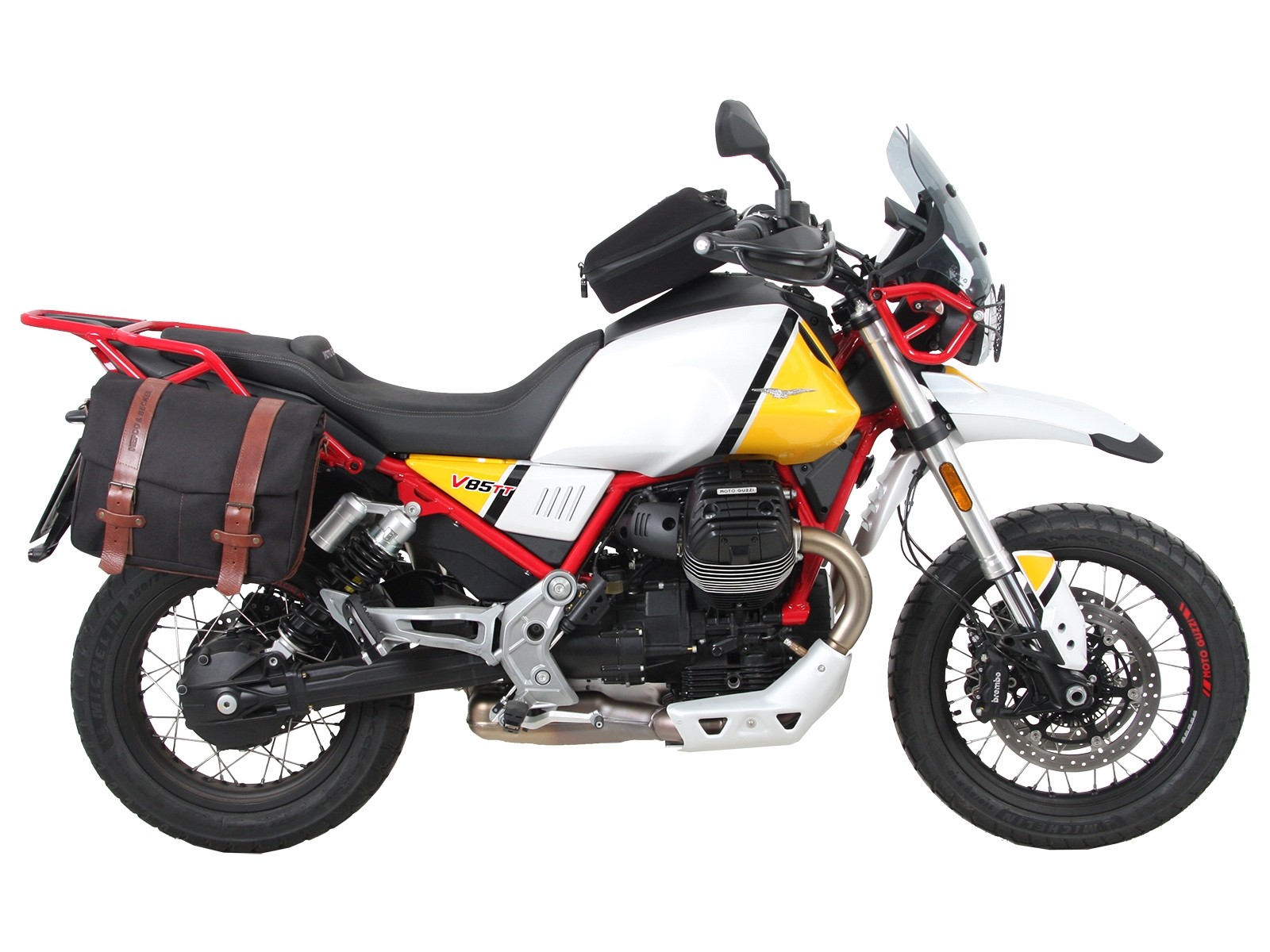 C-Bow zijdrager zwart voor V85 TT (Bj.19-) Hepco & Becker