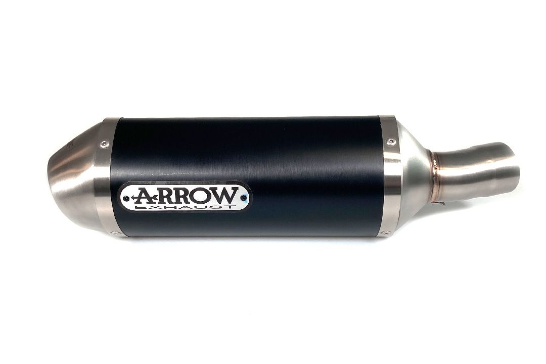 ARROW RACE TECH uitlaat voor Suzuki GSX-R1000 / S 2017- van aluminium, zwart
