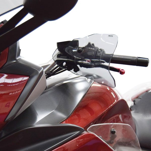 Handbeschermers voor BMW K 1600 GT /GTL (10-16), licht getint