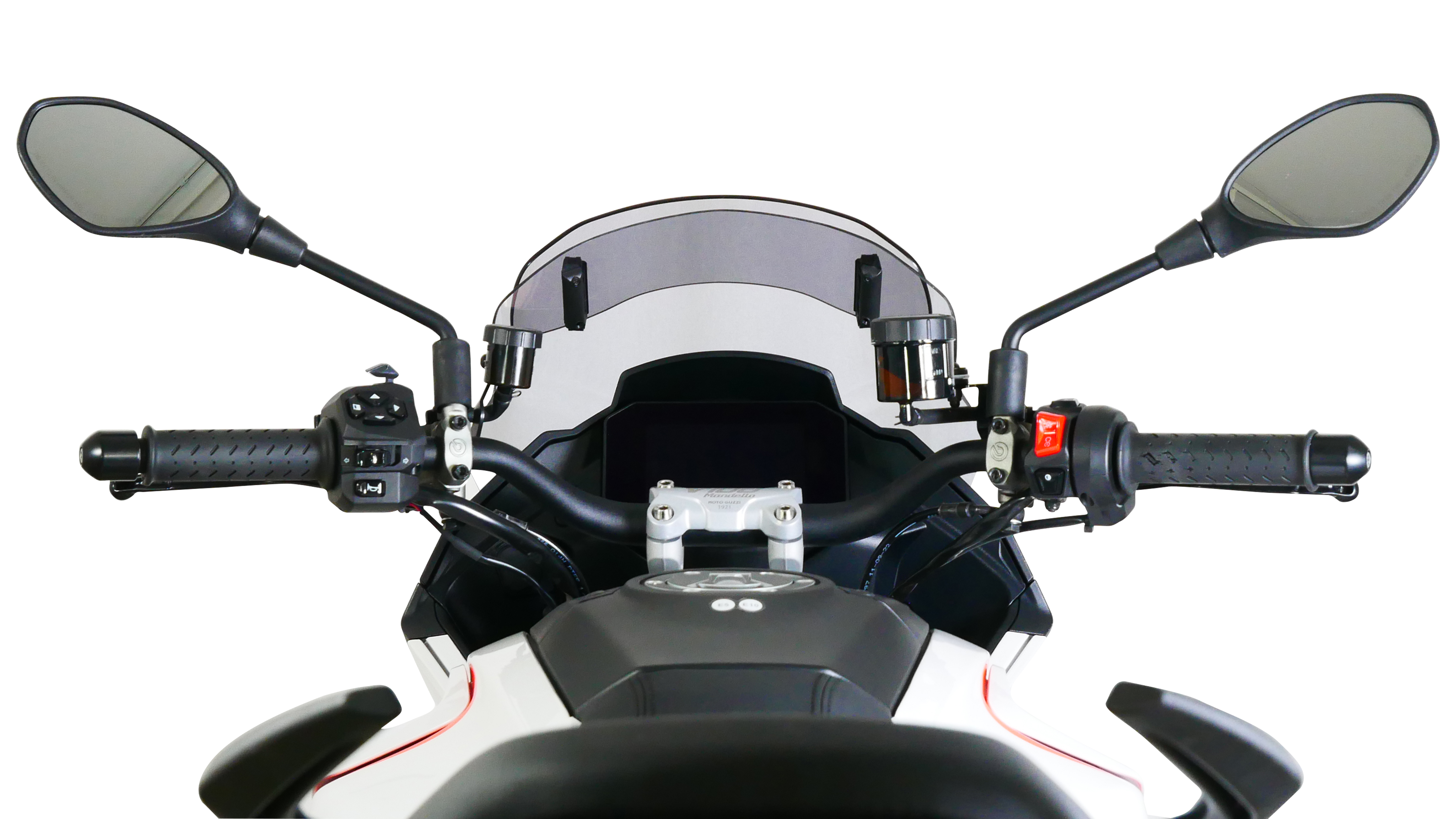 Windscherm Touring Vario MRA  "VTM" voor Moto Guzzi V100 Mandello