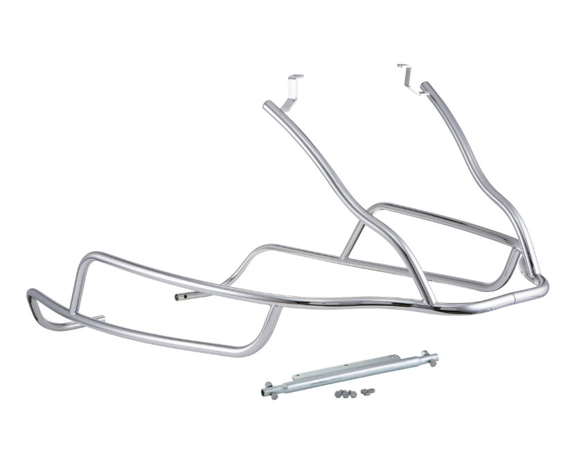 Crashbar zijafdekking achter voor Vespa GTS /GTS Super /GTV /GT 60, 125-300ccm, chroom