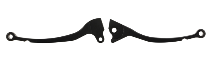 Sport hendelset rem links/rechts voor Vespa LX/LXV/S/Primavera/Sprint 50-150ccm, mat zwart