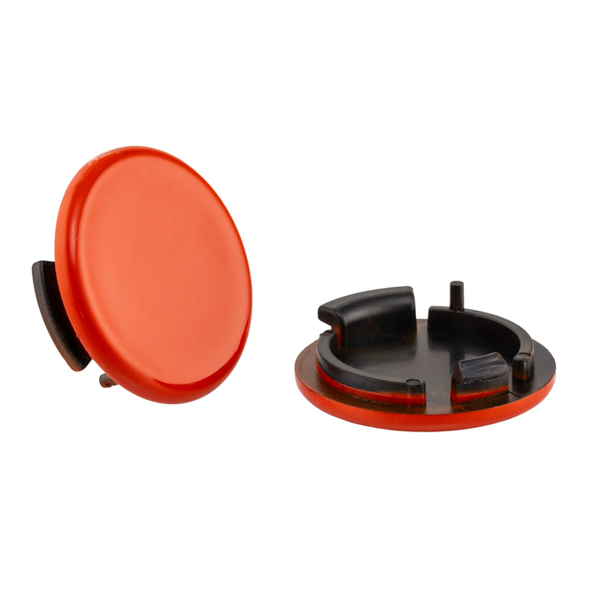 Spiegelgatdeksel links & rechts voor Vespa GTS/GTS Super 125 /300cc (2023-), oranje