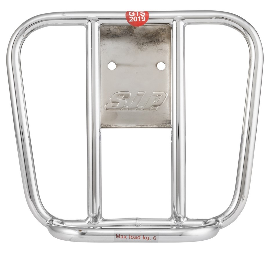 Bagagerek achteraan jaren 70 voor Vespa GTS / GTS Super HPE 125-300 ('19-), chroom
