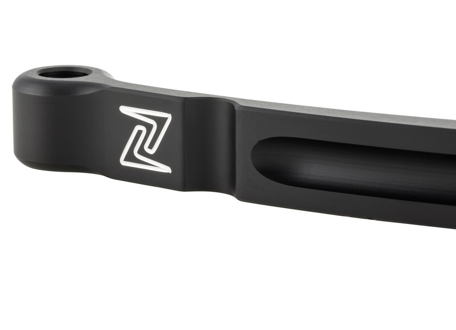 Sport remhendelset ZELIONI voor Vespa, rechts en links, mat zwart
