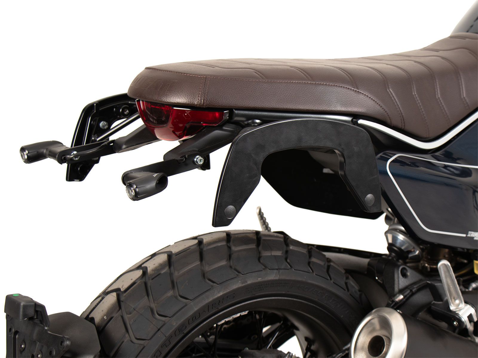 C-Bow zijdrager zwart voor Ducati Scrambler 800 Nightshift /Full Throttle (23-) Hepco & Becker