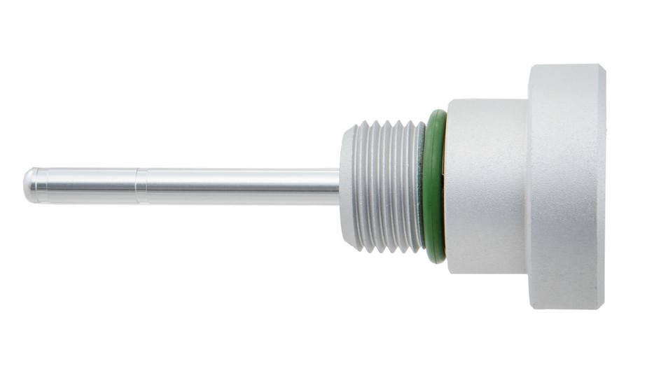 Olievulplug motorolie voor Vespa, zilver mat