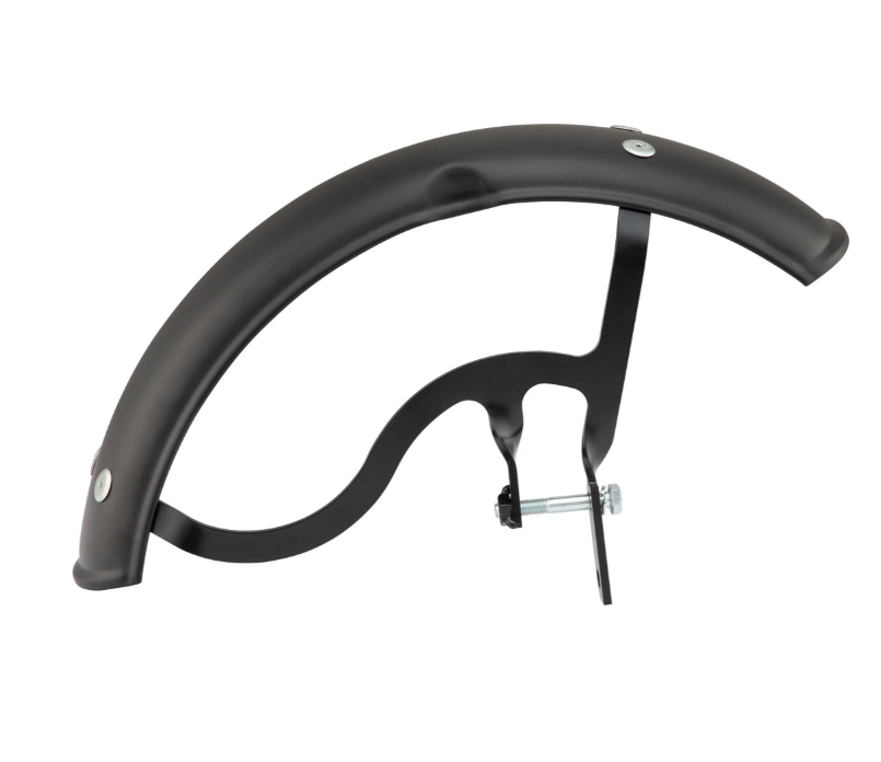 Spatbord Garelli voor Vespa PX 80-200ccm, metaal, mat zwart
