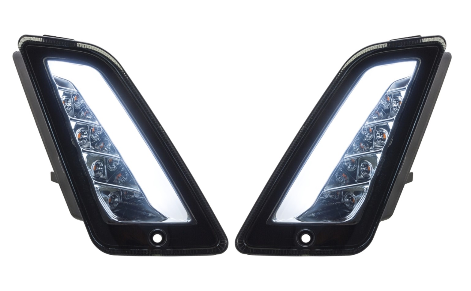 Richtingaanwijzerset voor & achter voor Vespa GTS/GTS Super/GTV/GT 60/GT/GT L ('03-'13), getint
