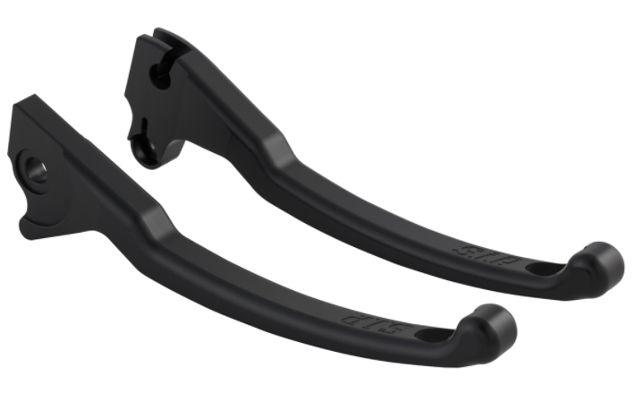 Sport hendelset rem links/rechts voor Vespa LX/LXV/S/Primavera/Sprint 50-150ccm, mat zwart