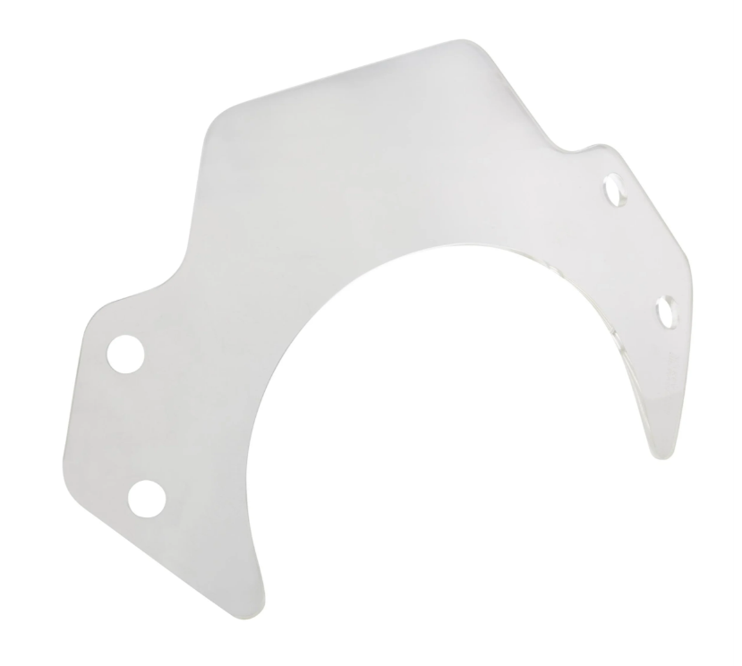 Flyscreen zonder houder transparant voor Vespa GTS/GTS Super/GT/Primavera/Elettrica/PX