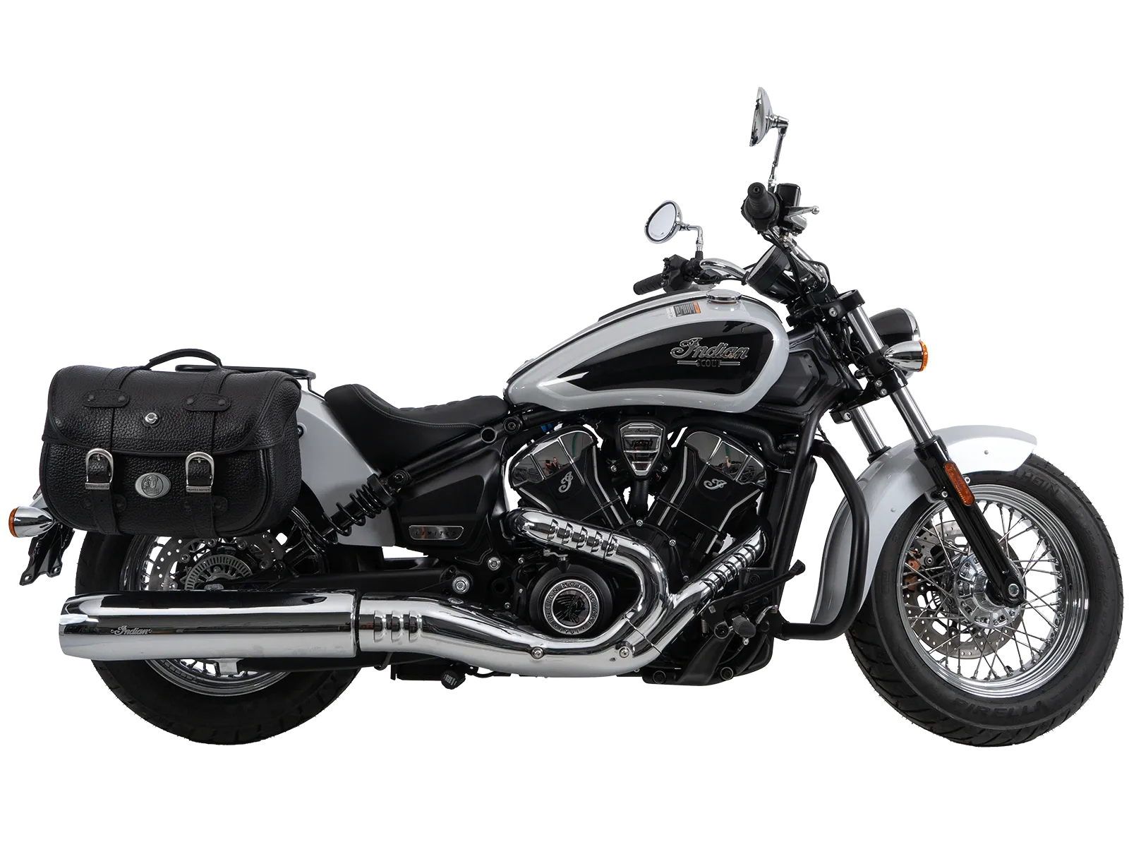 C-Bow zijdrager chroom voor Indian Scout Classic 1250 (25-) Hepco & Becker