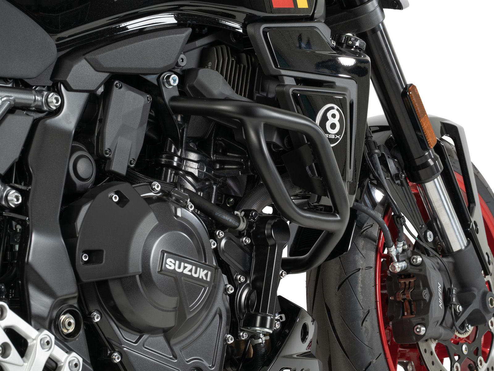 Motorbeschermer zwart voor Suzuki GSX-8TT (25-) Hepco & Becker