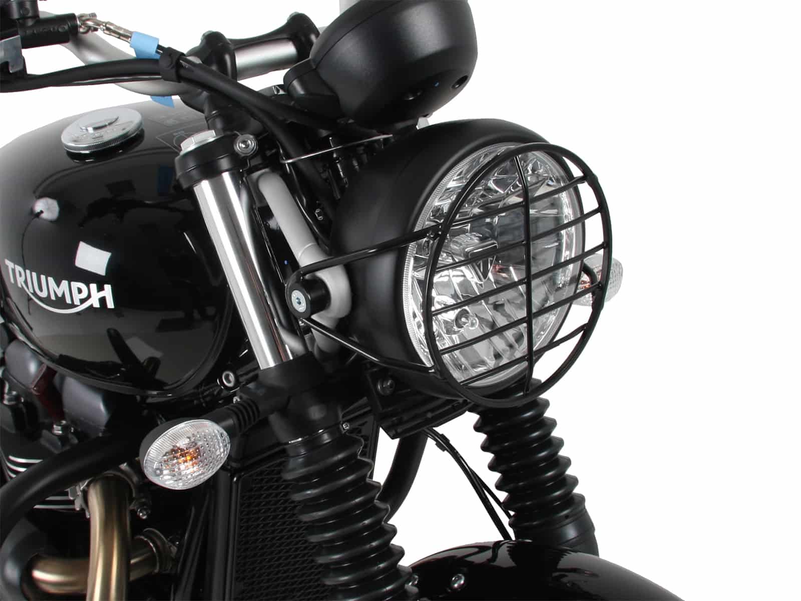 Lampbeschermrooster voor Triumph Street Srcambler (17-) Hepco & Becker