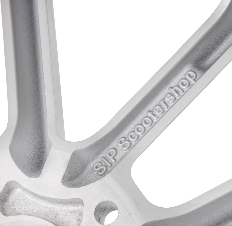 Velg voor/achter 12" voor Vespa GTS/GTS Super/GTV/GT 60/GT/GT L 125-300ccm, zilver