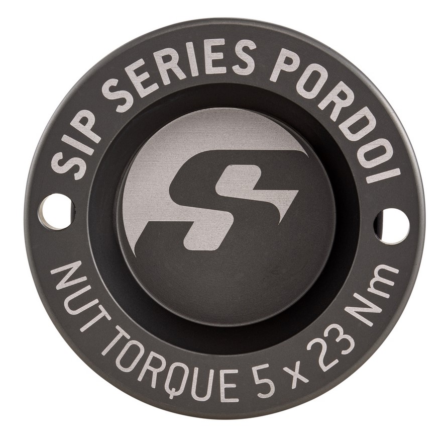 Stofhoes 12" velg vooraan voor Vespa GTS/GTS Super/GTV/GT 125-300ccm, mat grijs