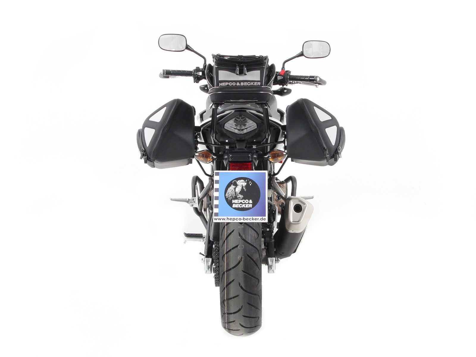 C-Bow zijdrager antraciet voor Honda CB 500 F (16-18) Hepco & Becker