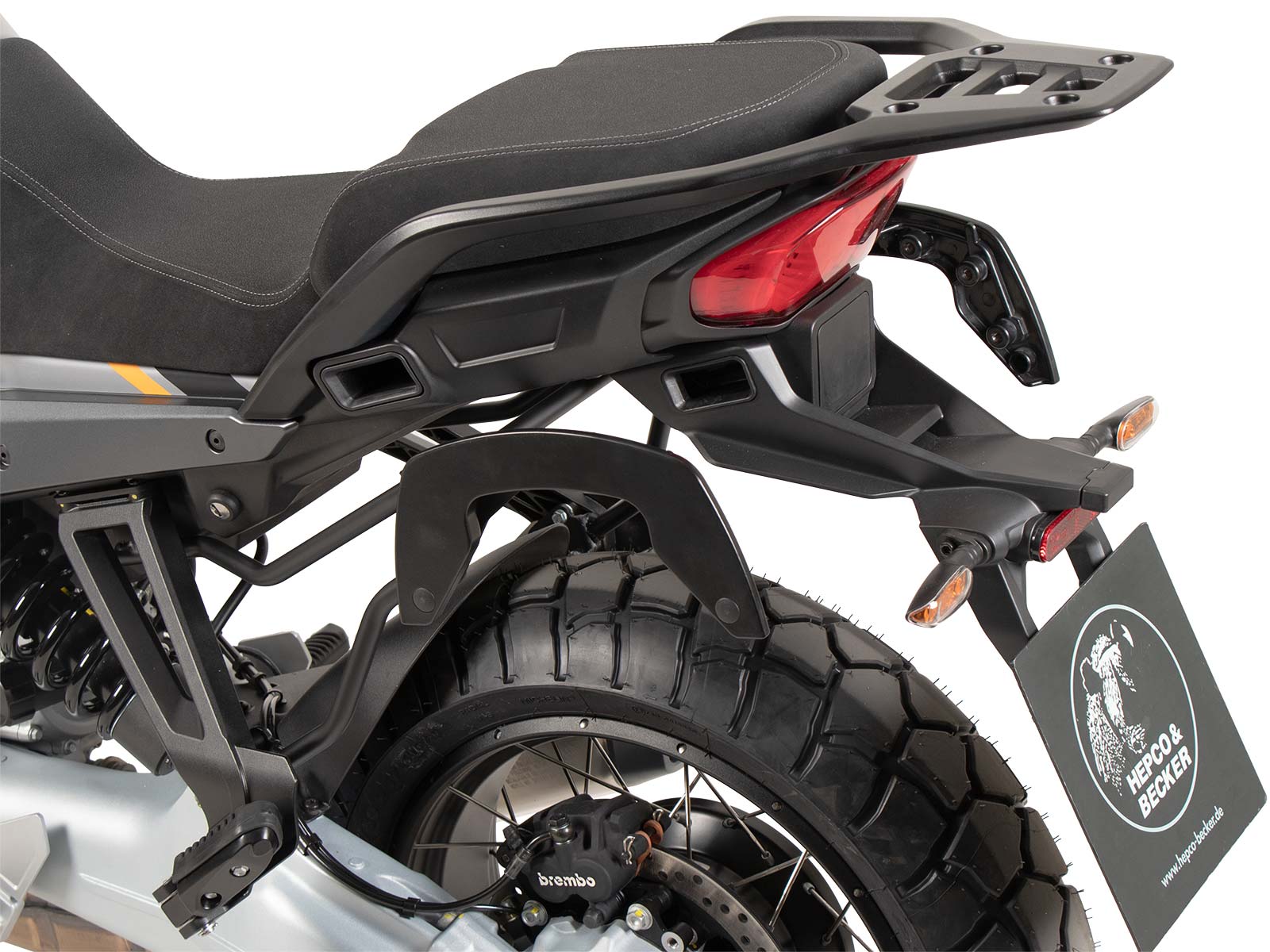 C-Bow zijdrager voor Moto Guzzi Stelvio (24-) Hepco & Becker