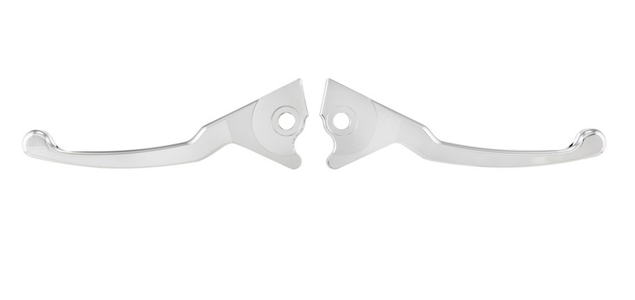 Sport remhendelset shorty voor Vespa, rechts en links, chroom