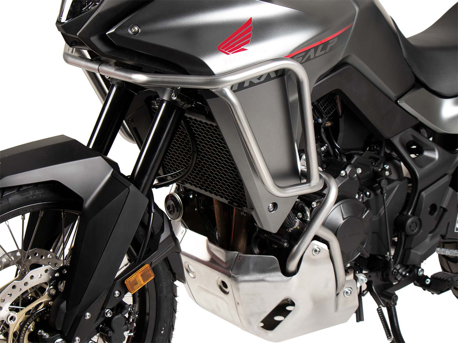Zwarte tankbeschermbeugel voor Honda XL 750 Transalp / E-Clutch (25-) Hepco & Becker