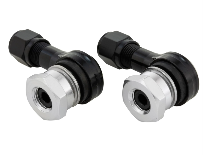 Ventielkern ZELIONI voor tubeless band/velg 80°, glanzend zwart