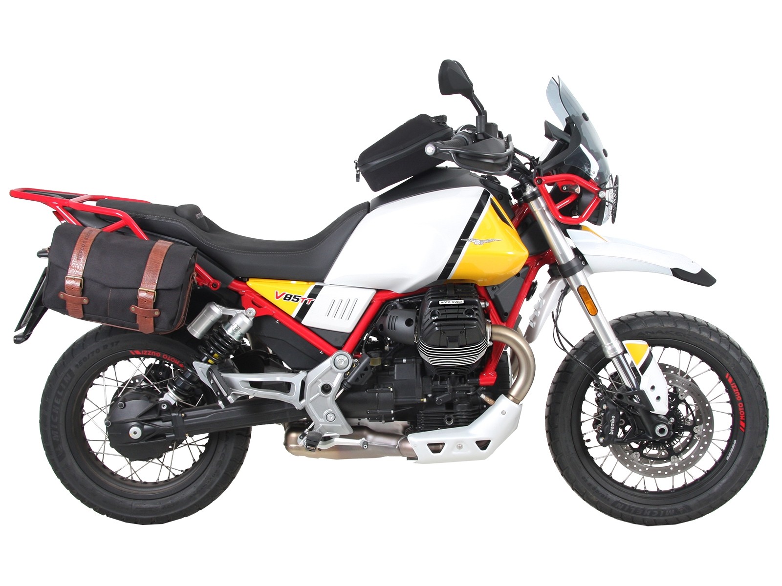 C-Bow zijdrager zwart voor V85 TT (Bj.19-) Hepco & Becker