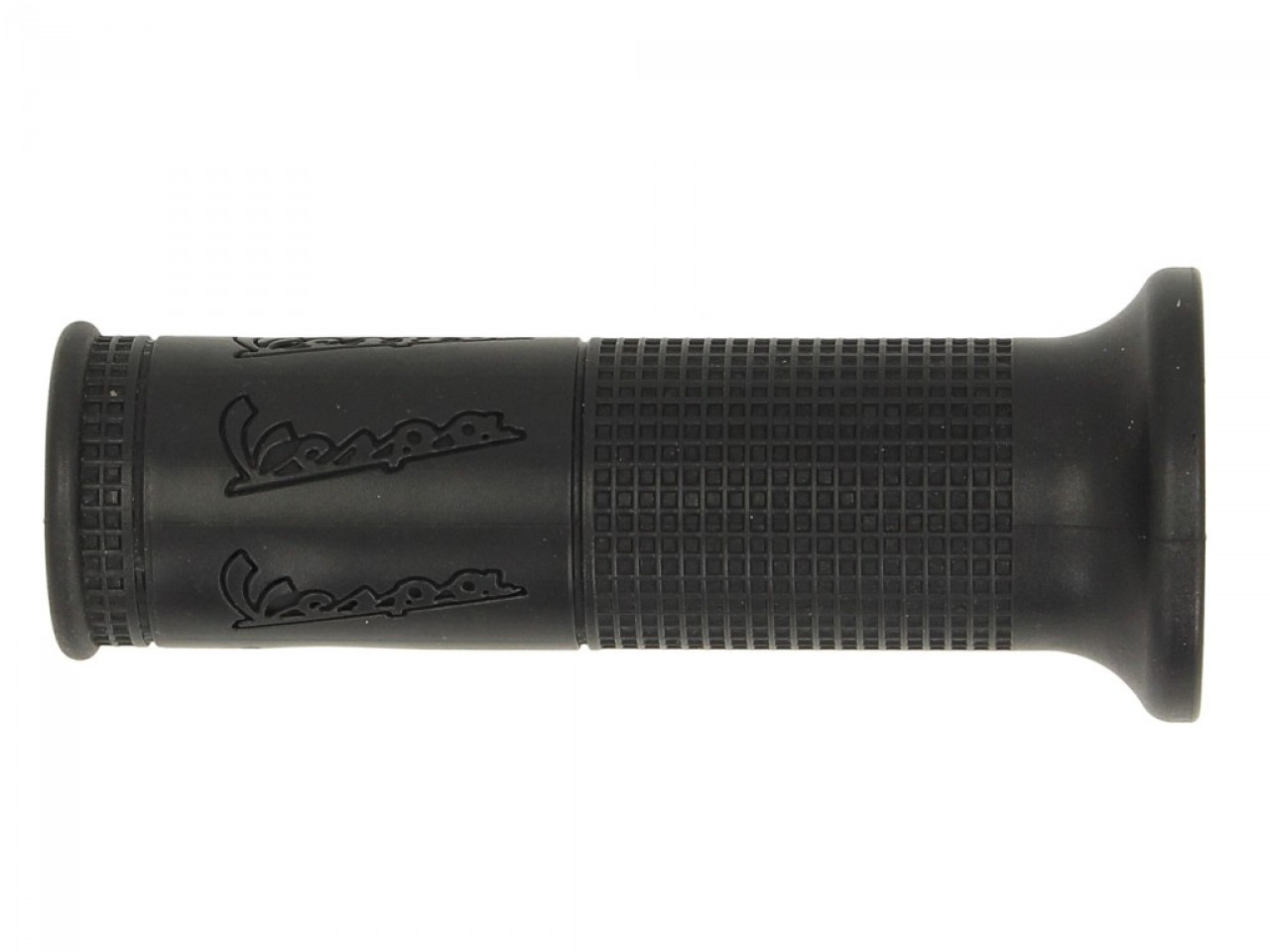 Originele handgreep zwart "Logo" voor Vespa ET/LX/LXV/S/Primavera/Sprint 50-150ccm