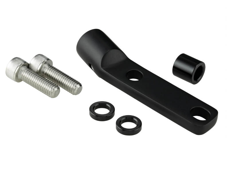 Standaardspiegel links of rechts voor Vespa PX 80-200ccm, zwart