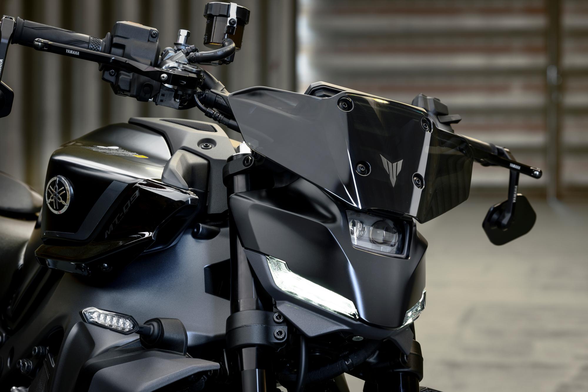 Klein windscherm voor MT-09 (24-25) / MT-07 (2025) Origineel Yamaha
