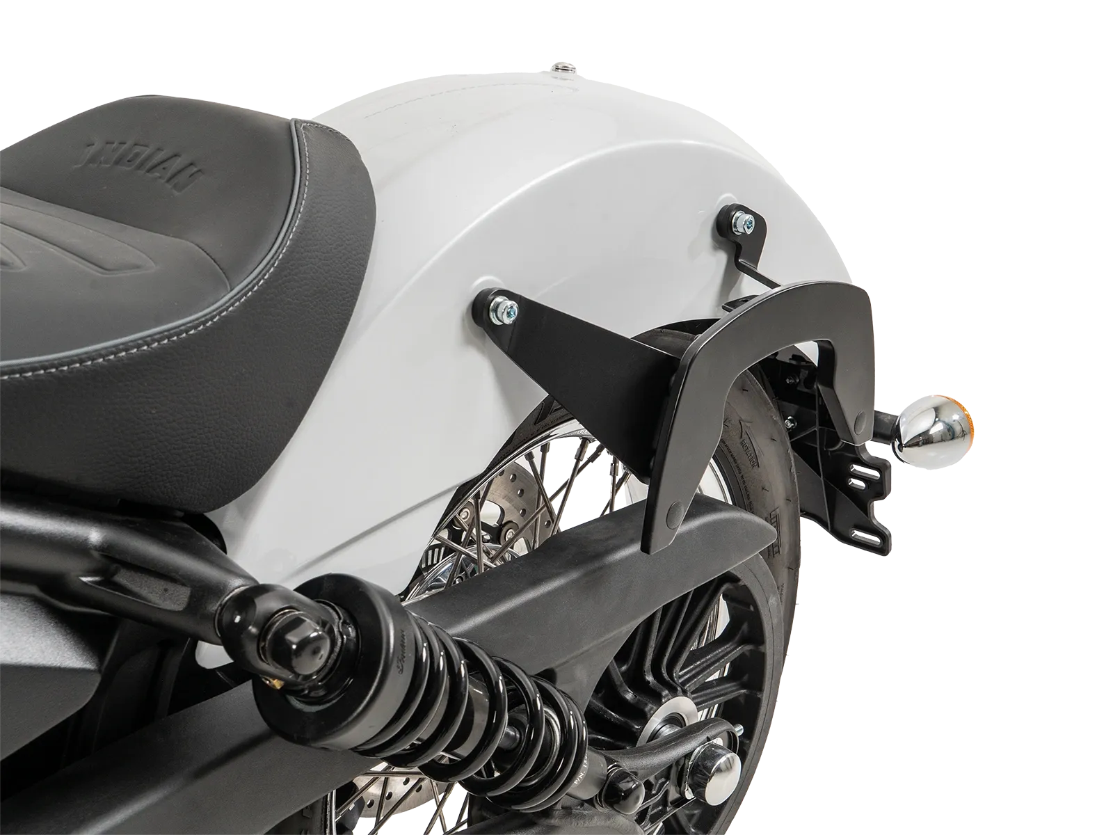 C-Bow zijdrager zwart voor Indian Scout Classic 1250 (25-) Hepco & Becker