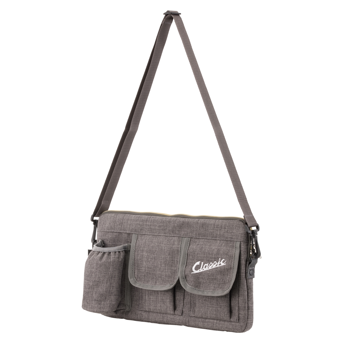 Classic"-tas voor bagageruimte/handschoenkastje Vespa - grijs, nylon