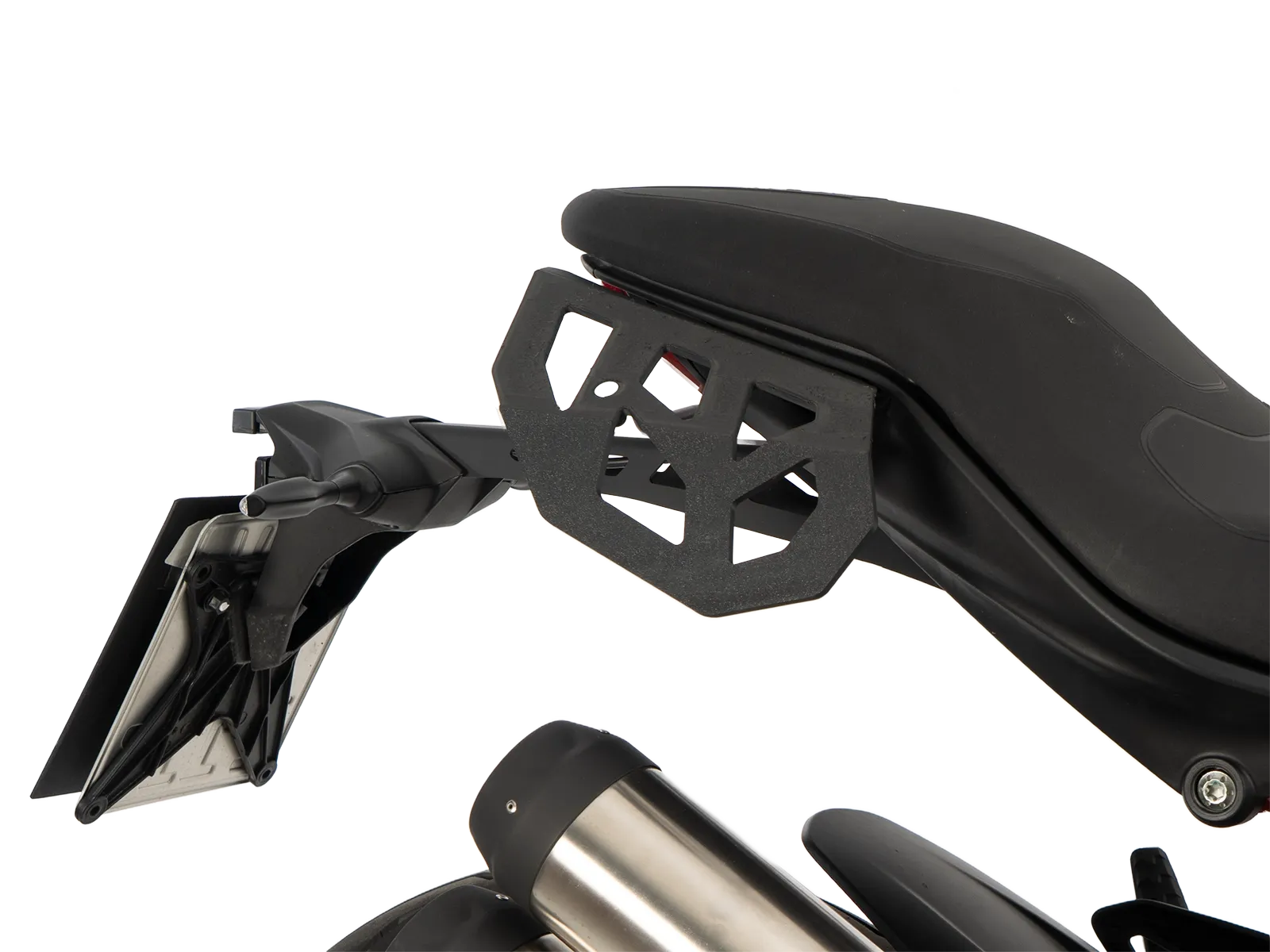 Afstandhouder Luggage Guard zwart voor Ducati Monster 890 / + (26-) Hepco & Becker