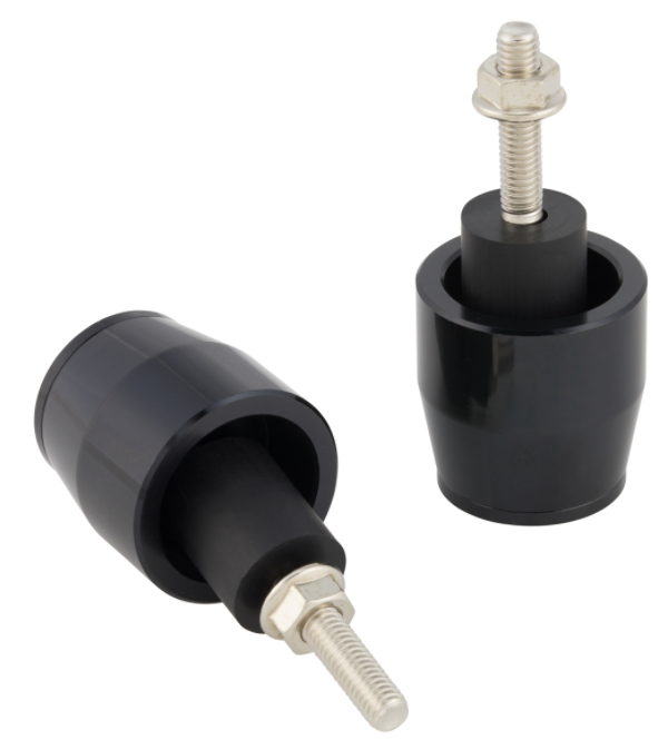 Stuurbalans gewichten links/rechts voor Vespa Primavera/Sprint/ET/LX/LXV/S, zwart