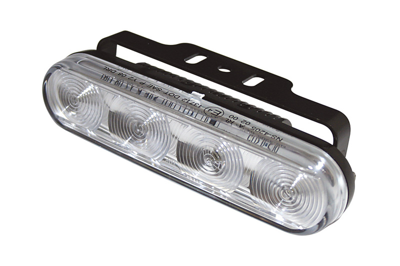 HIGHSIDER pro LED dagrijlicht zwart Met parkeerlichtfunctie (1pc)