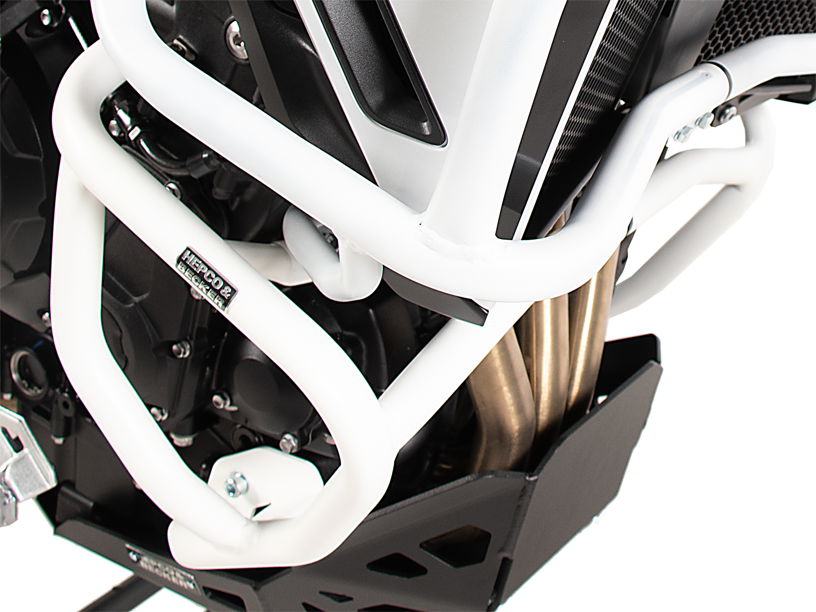 Motorbeschermer wit voor Triumph Tiger 900 GT / Pro (24-) Hepco & Becker