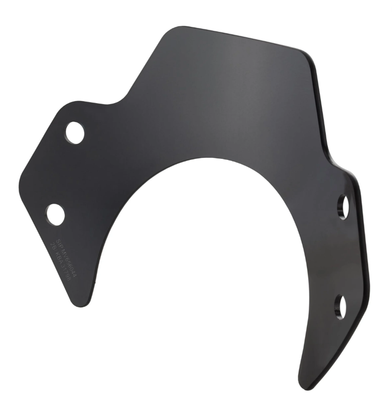 Flyscreen zonder houder zwart getint voor Vespa GTS/GTS Super/GT/Primavera/Elettrica/PX