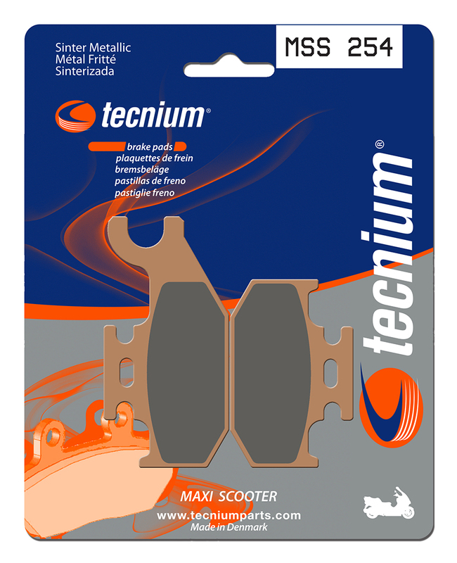 Tecnium Maxi Scooter gesinterde metalen remblokken - MSS254