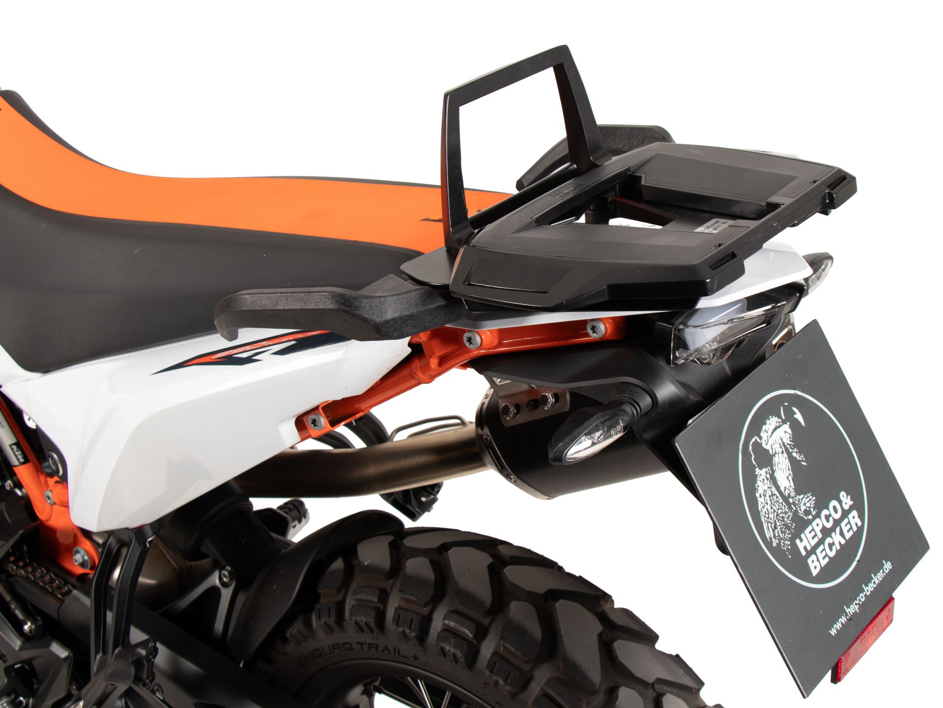 Aluminium topkofferdrager voor KTM 890 Adventure / R (23-) Hepco & Becker