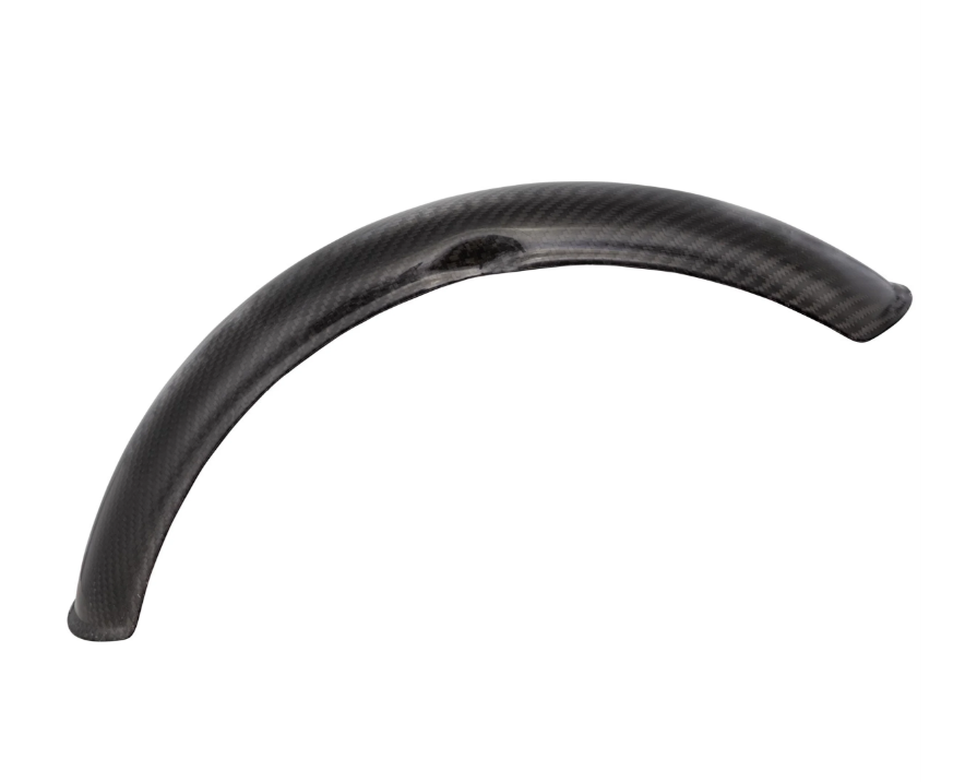 Spatbord Garelli EVO II zonder beugel, universeel voor Vespa PX 80-200ccm, carbon blank