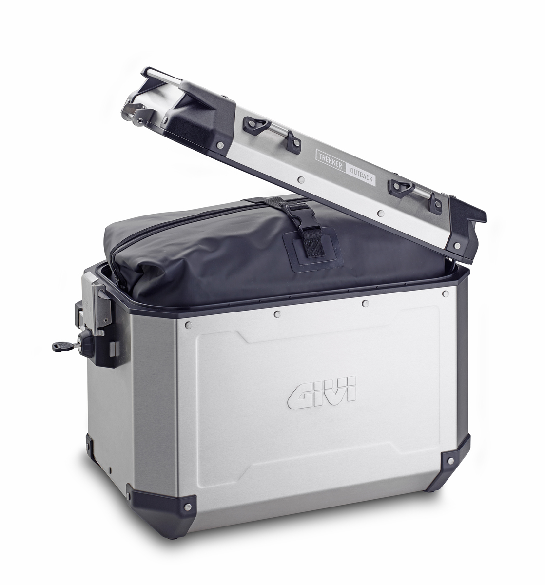 Givi Aluminium zijkoffer Single Trekker Outback 48L Monokey - Rechts