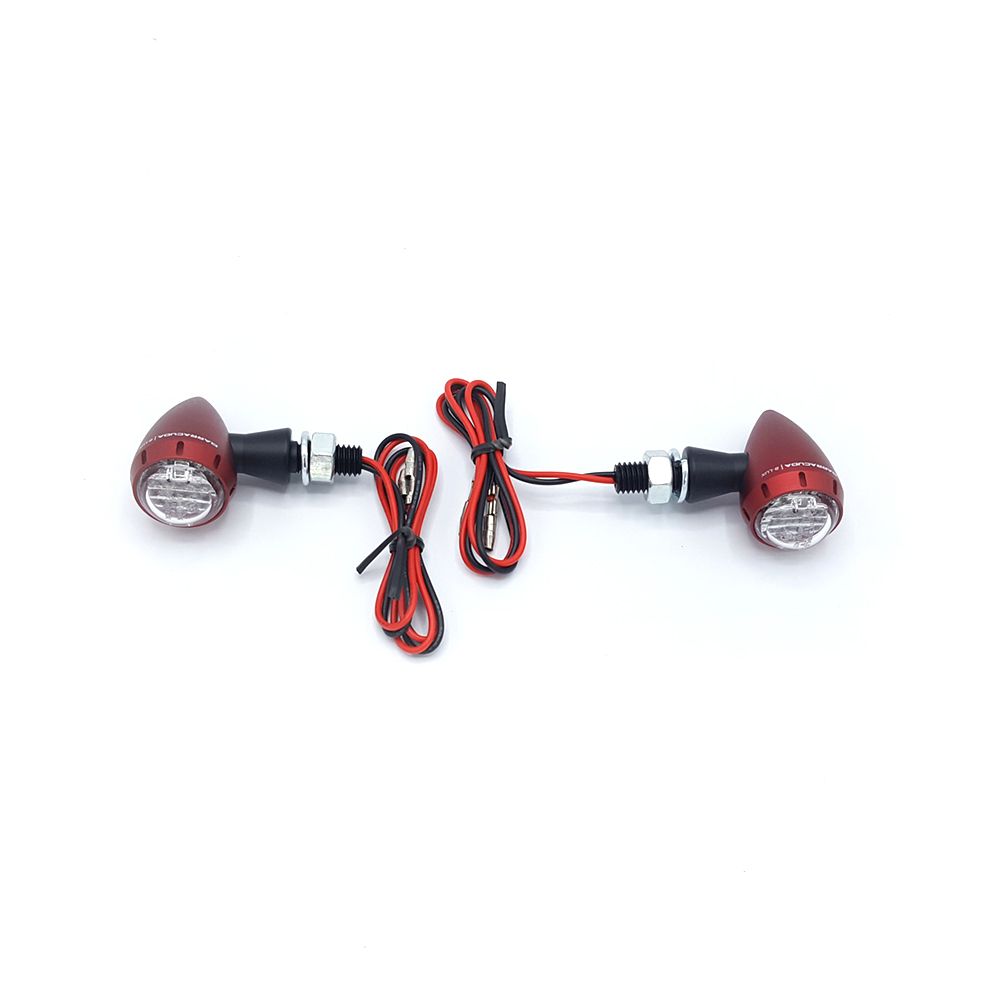 Barracuda knipperlicht S-LED B-LUX rood