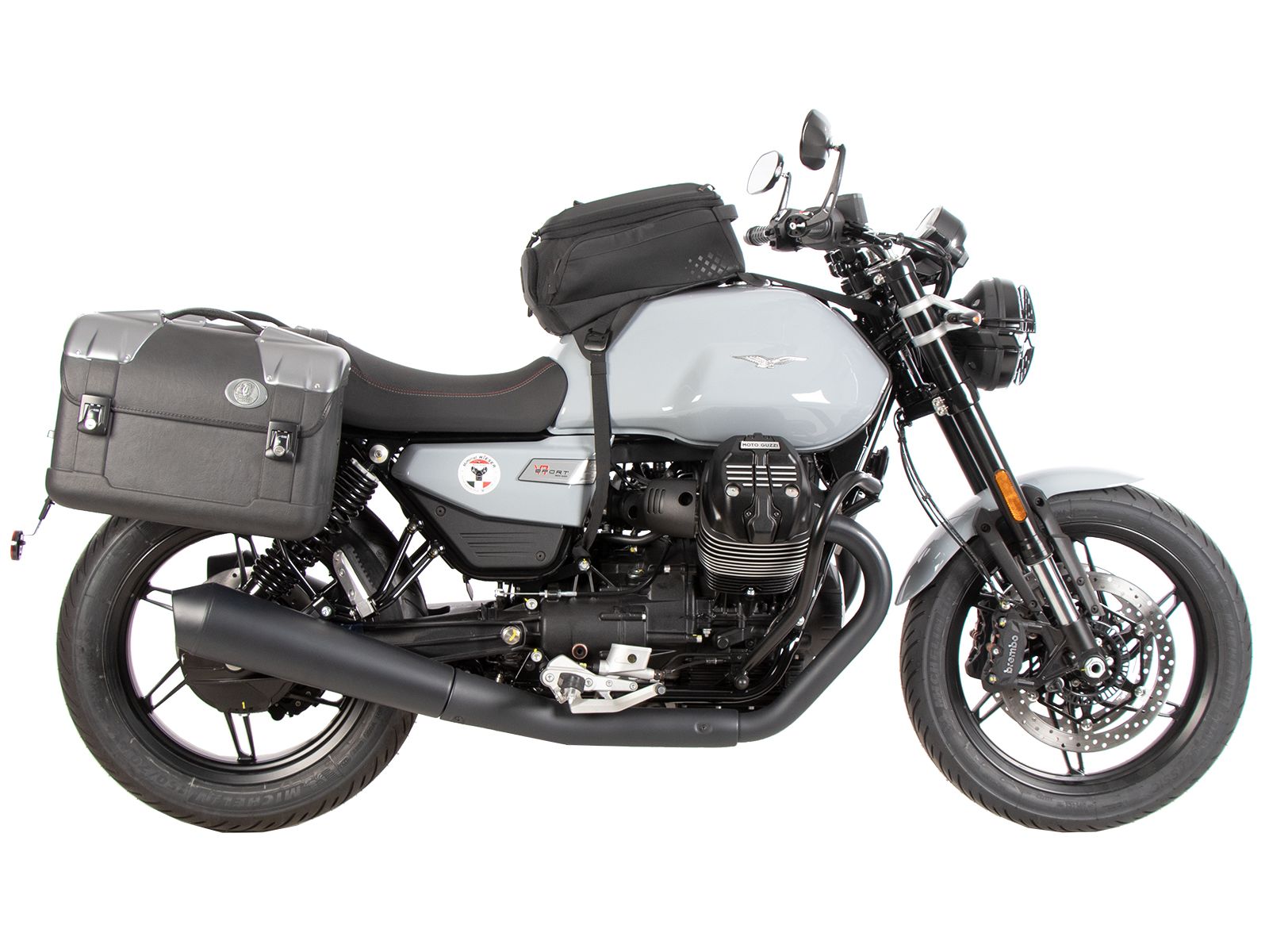 C-Bow zijdrager zwart voor Moto Guzzi V7 850 Sport (25- ) Hepco & Becker