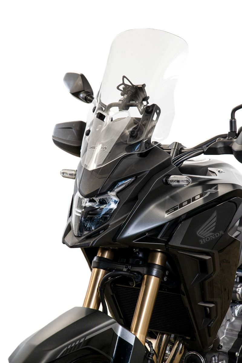 Halfhoog windscherm voor Honda CB 500 X (16-23), helder