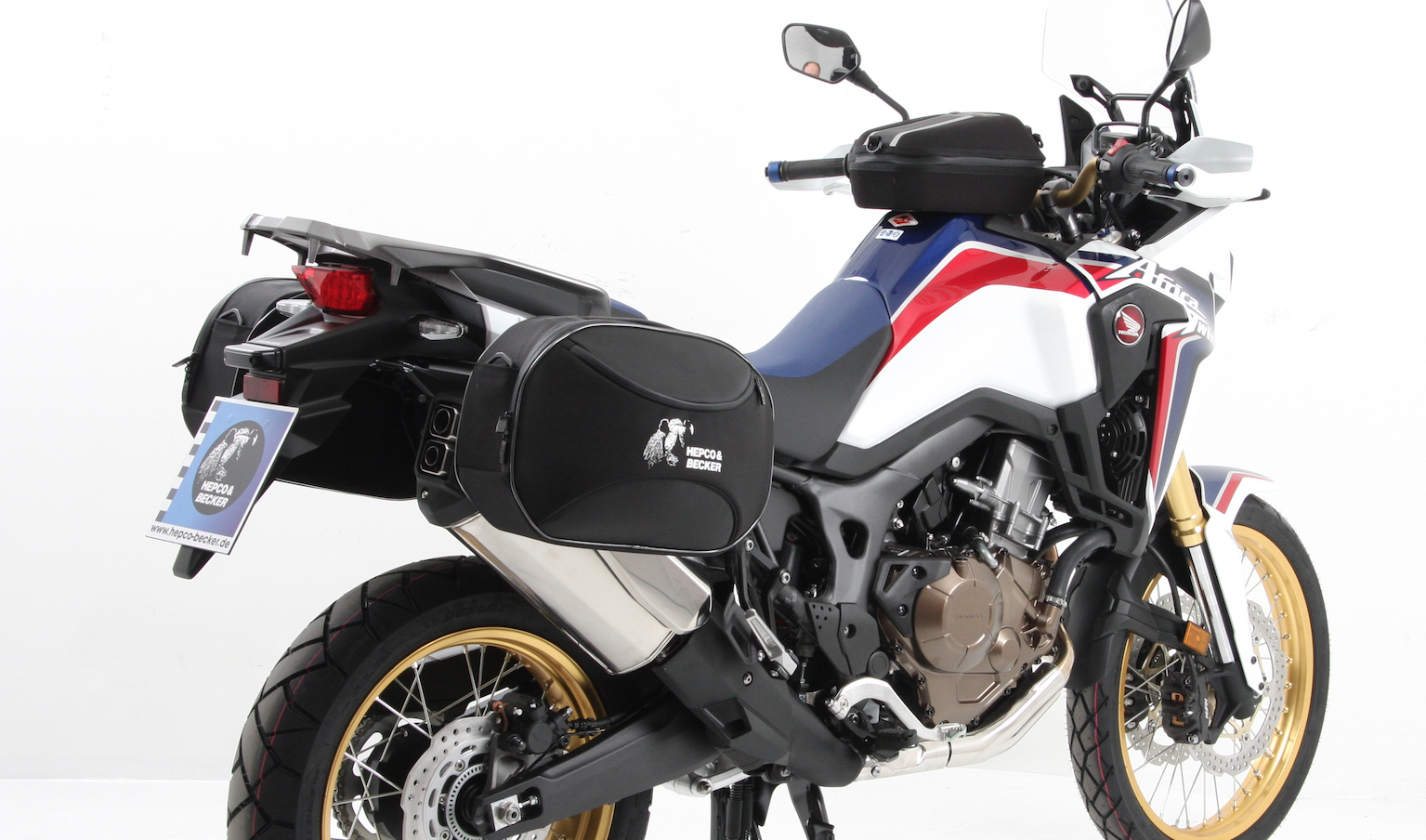 C-Bow zijdrager zwart voor Honda CRF 1000 Africa Twin (16-17) Hepco & Becker