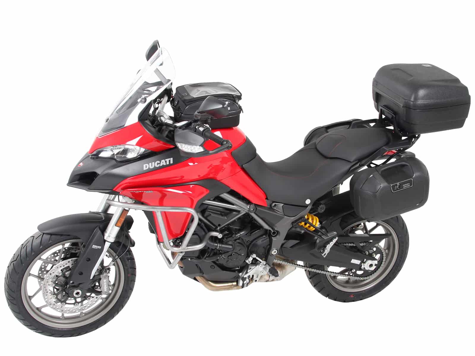 Aluminium topkofferdrager voor Ducati Multistrada 950 /S (17-21) Hepco & Becker