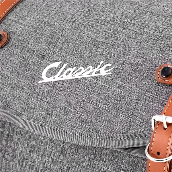 Classic" tas voor Vespa - grijs, nylon