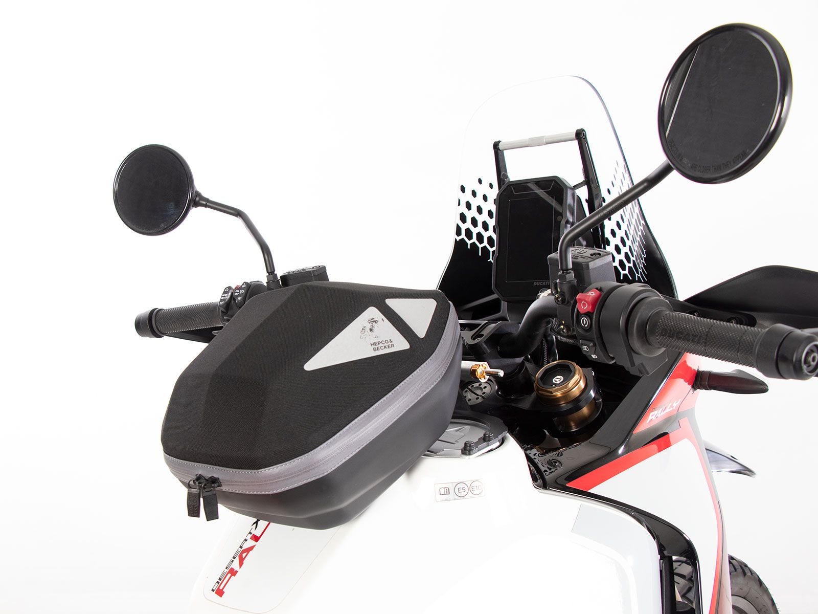 Basistankring incl. tanktasslot voor Ducati DesertX Rally (24-) Hepco & Becker
