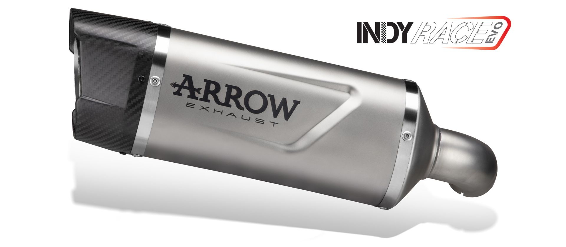 ARROW-uitlaatsysteem INDY RACE EVO titanium met carbon-uitlaatpijp voor Kawasaki Ninja 650 / Z 650 (24-)