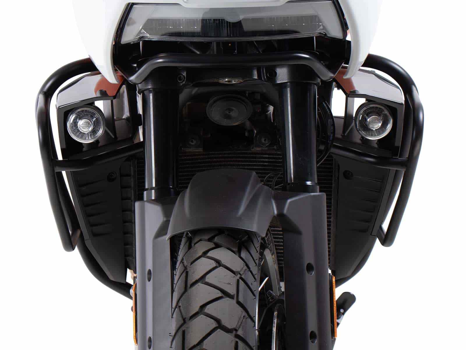 Motorbeschermer zwart voor Harley Davidson Pan America 1250 / ST (21-) Hepco & Becker