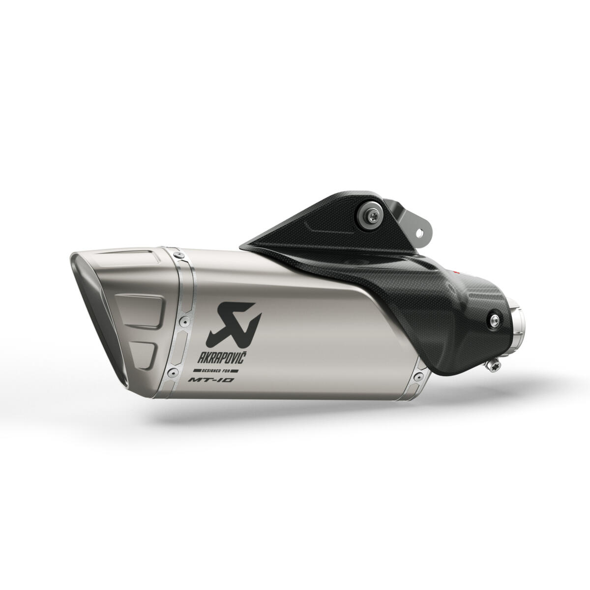 Akrapovič titanium slip-on uitlaat voor Yamaha MT-10 (22-) Origineel